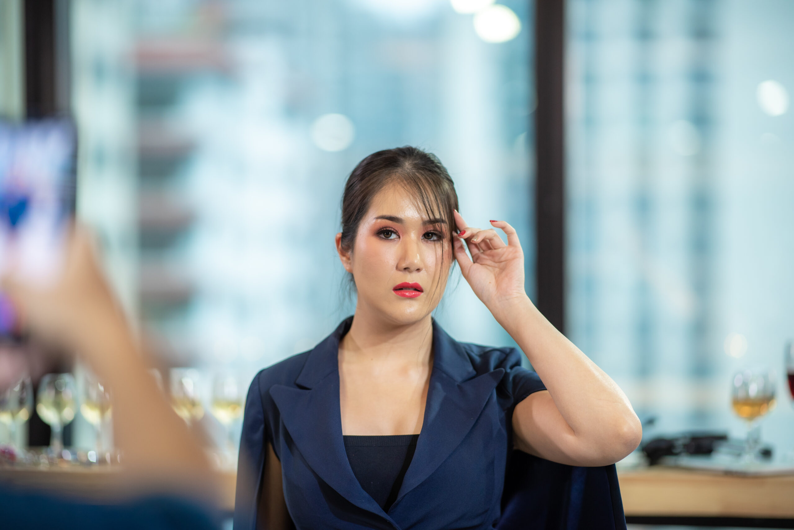 business woman person at office, professional businesswoman manager at work