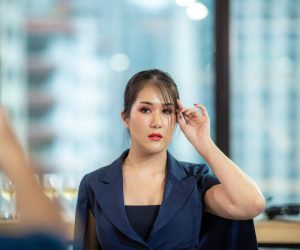 business woman person at office, professional businesswoman manager at work
